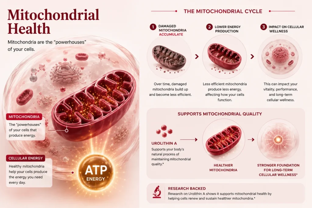 the science behind urolithin a mitochondrial health